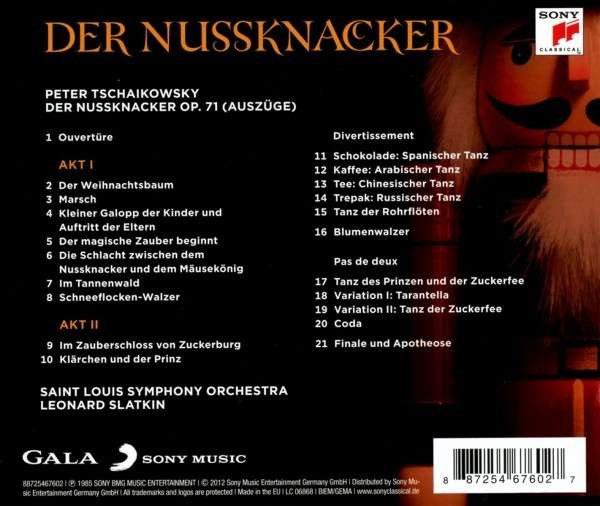 Tchaikovsky: Der Nussknacker | Saint Louis Symphony Orchestra, Leonard Statkin