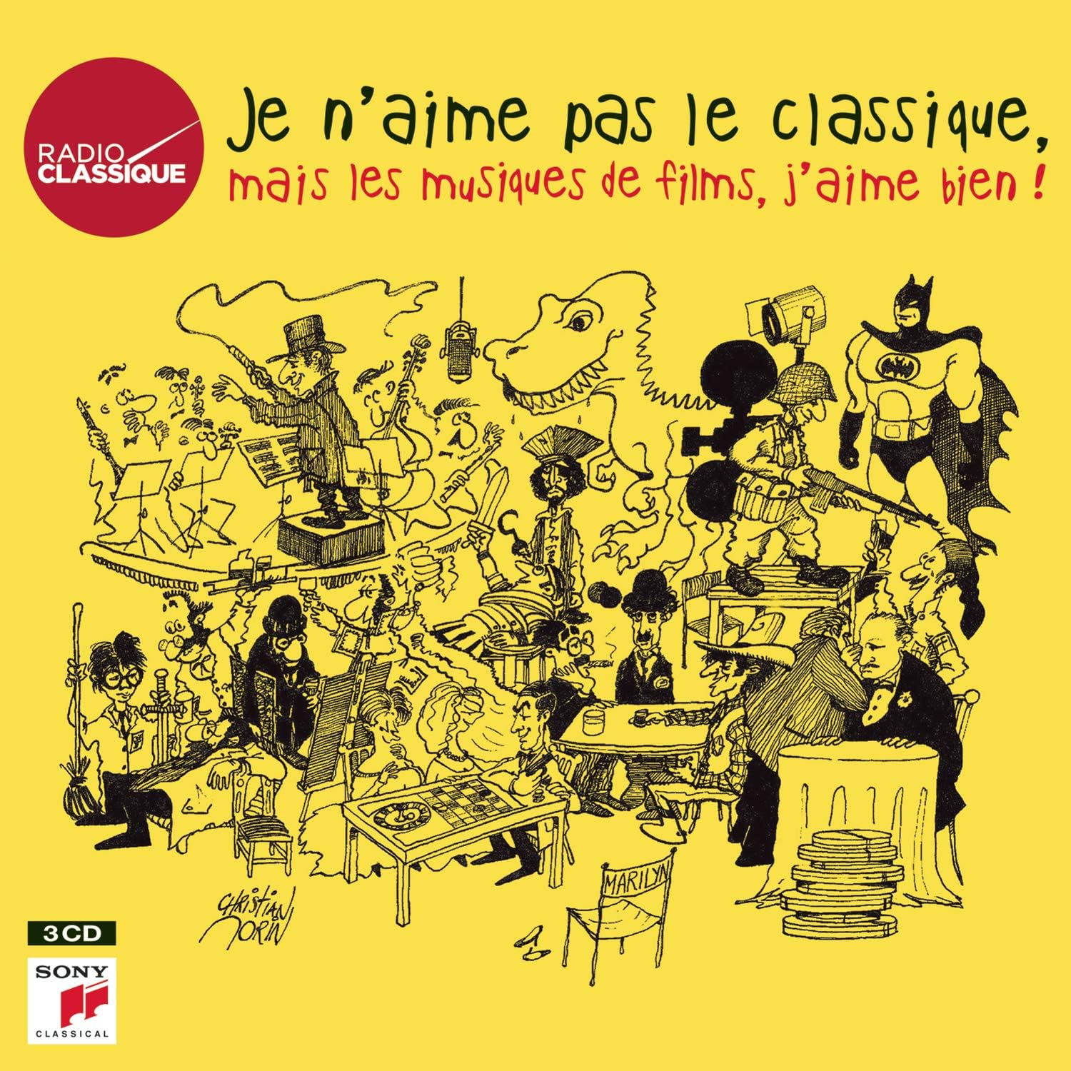 Je n\'aime pas le classique, mais les musiques de films, j\'aime bien! - Digipak | Various Artists