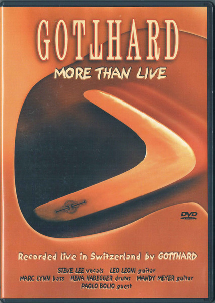 More Than Live (DVD) | Gotthard