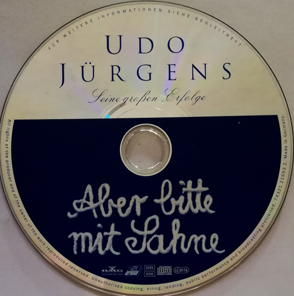 Aber Bitte Mit Sahne | Udo Jurgens