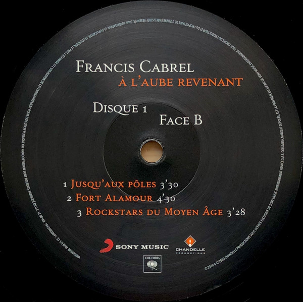 A L\'aube Revenant - Vinyl | Francis Cabrel