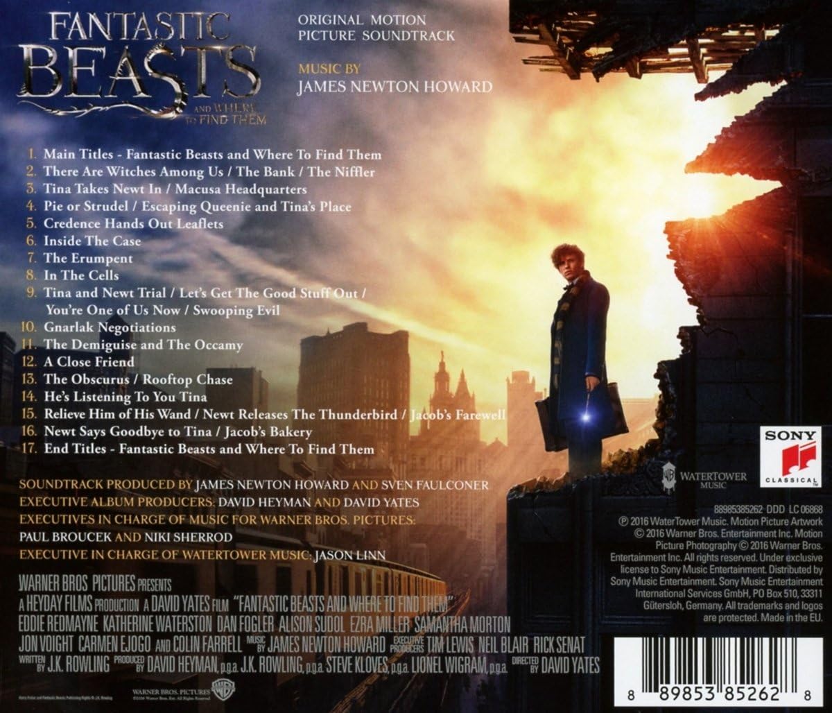 Fantastic Beasts And Where To Find Them (Soundtrack) | James Newton Howard