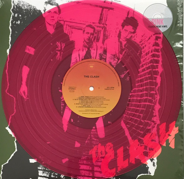 The Clash - Vinyl (Pink transparent, Limited Edition, Reissue) | The Clash - 2 | YEO