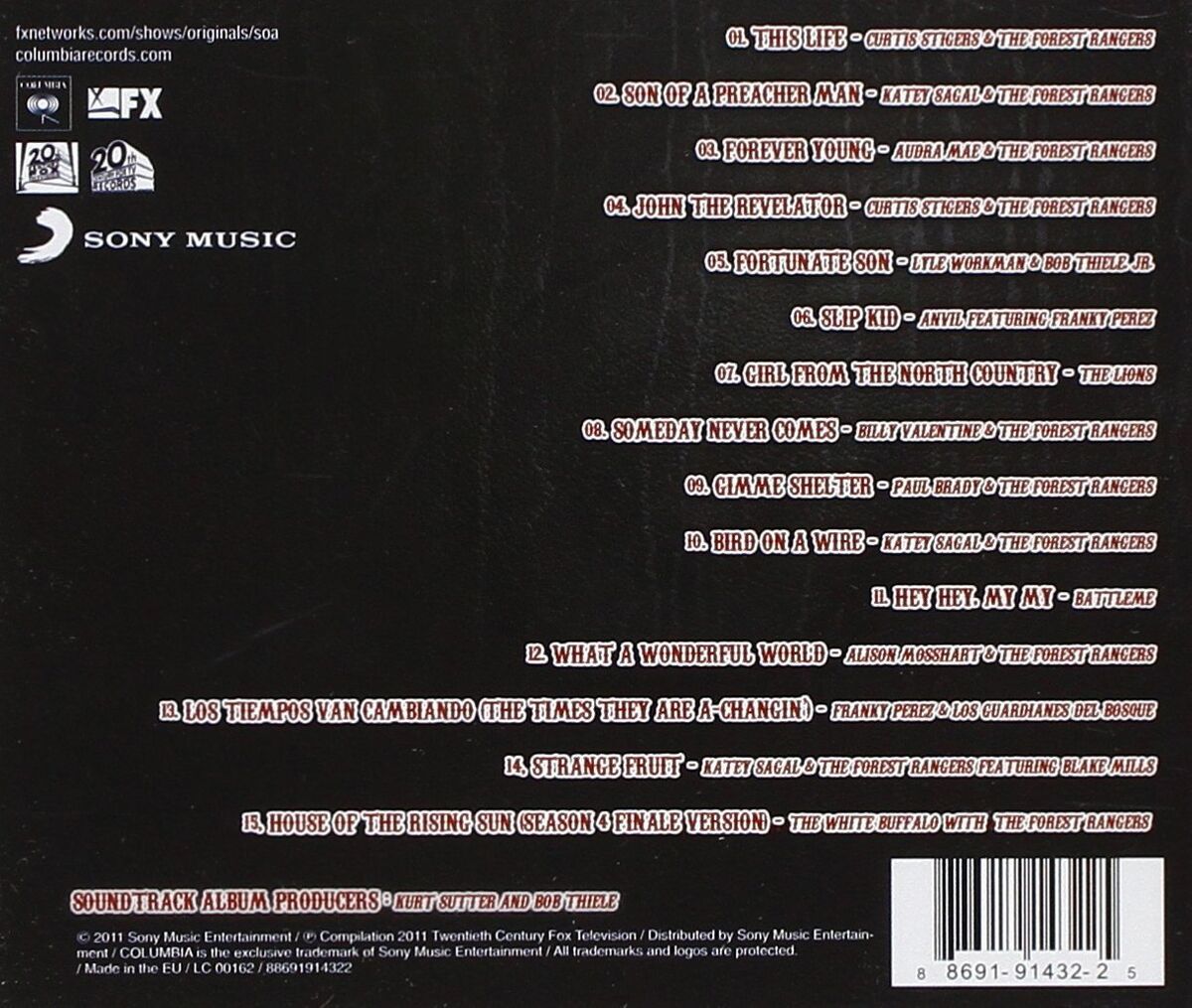 Songs of Anarchy | Various Artists