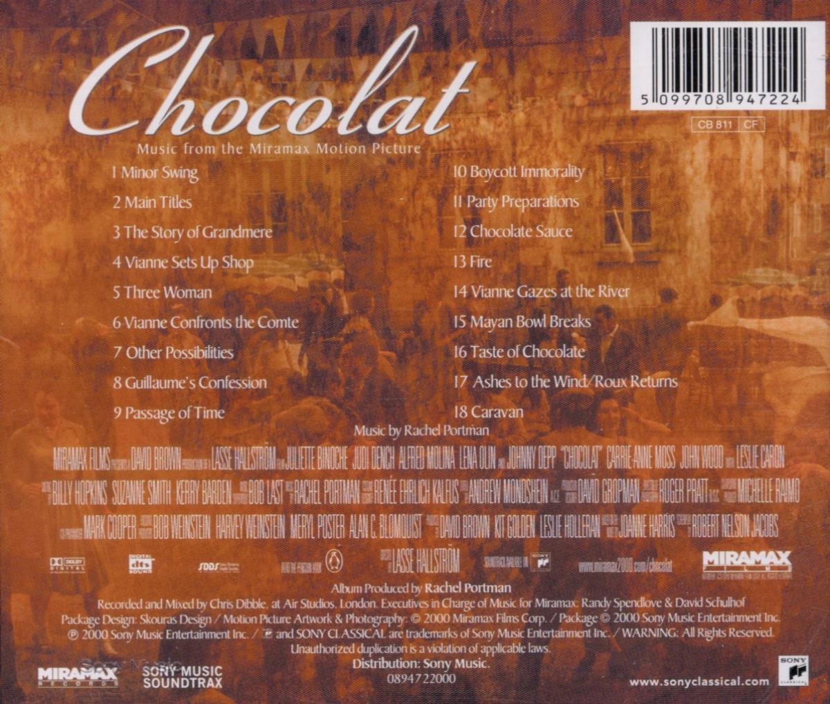 Chocolat | Rachel Portman