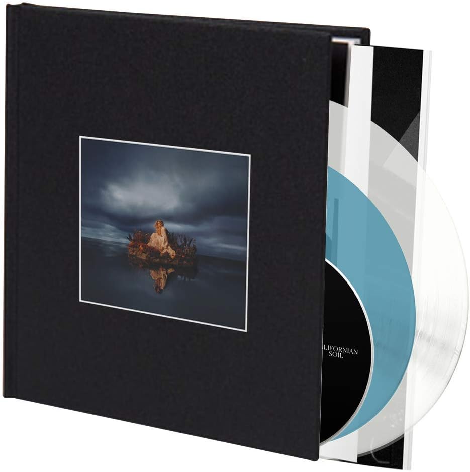 Californian Soil (White Transparent Vinyl + Blue Transparent 10