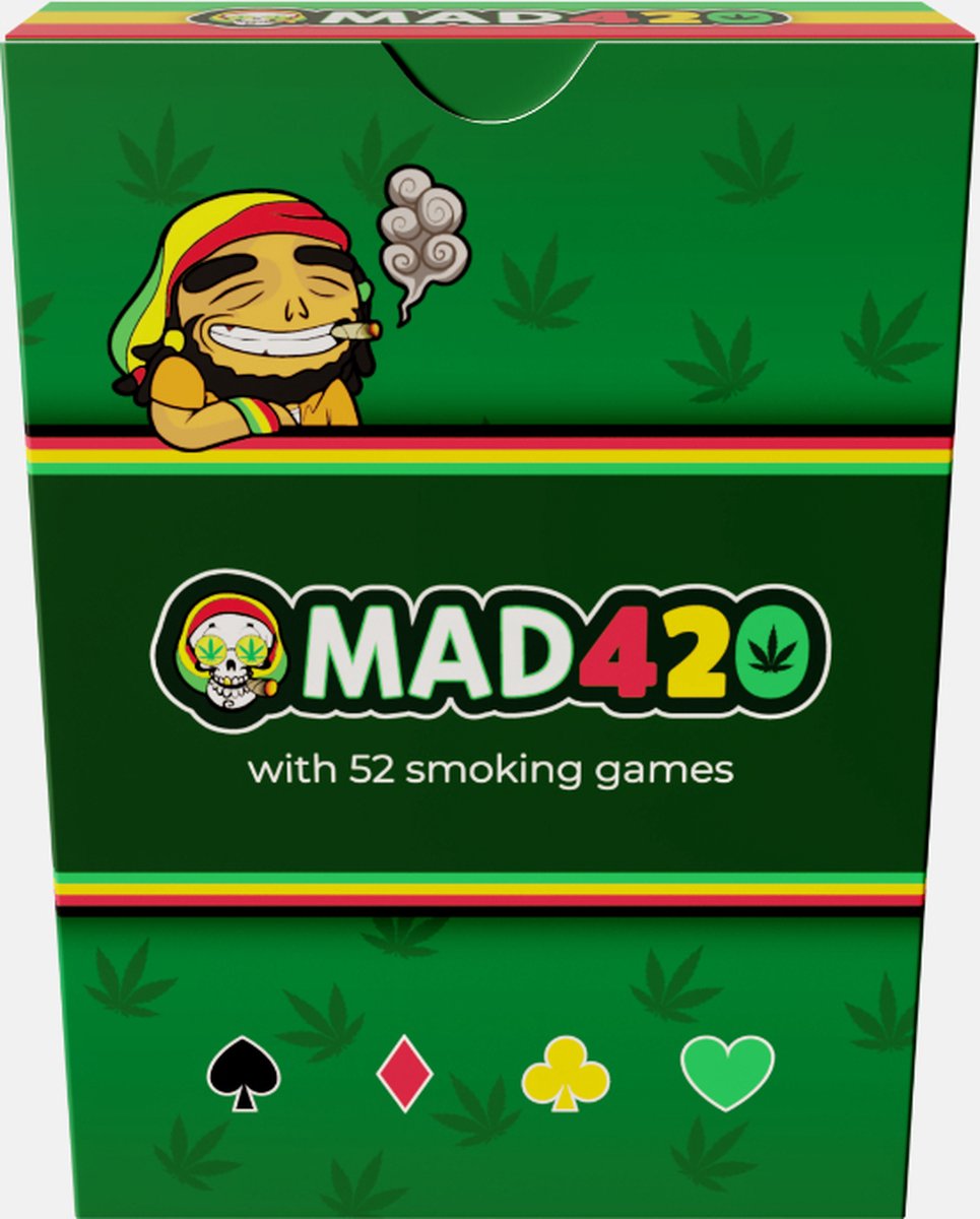 Carti de joc - Mad420 Playing Cards - Weed Game | Lex Games - 2 | YEO