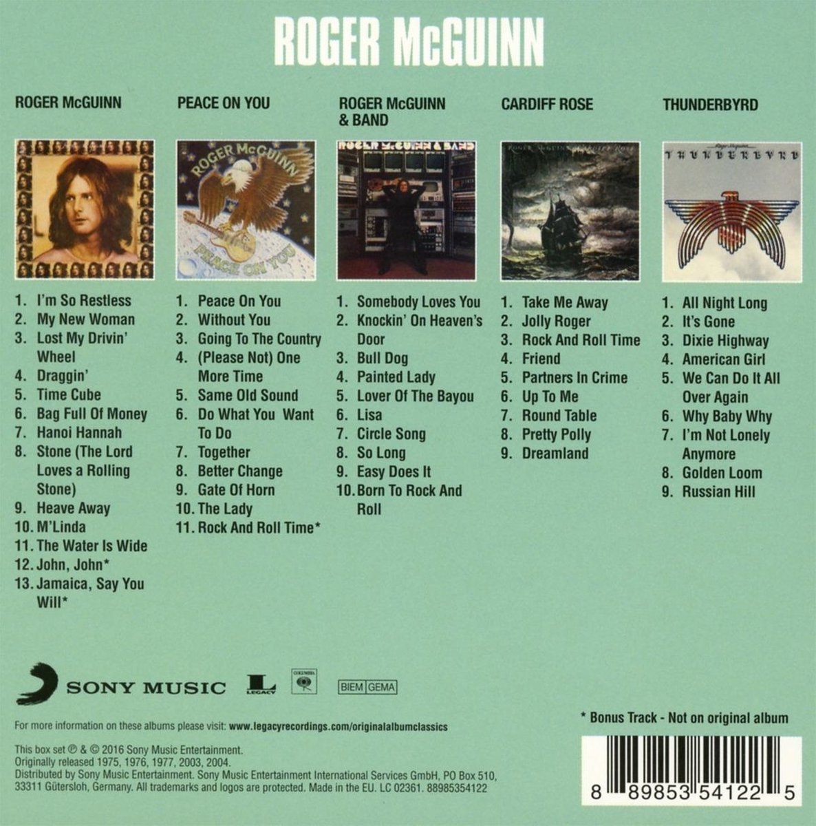 Roger McGuinn - Original Album Classics | Roger McGuinn