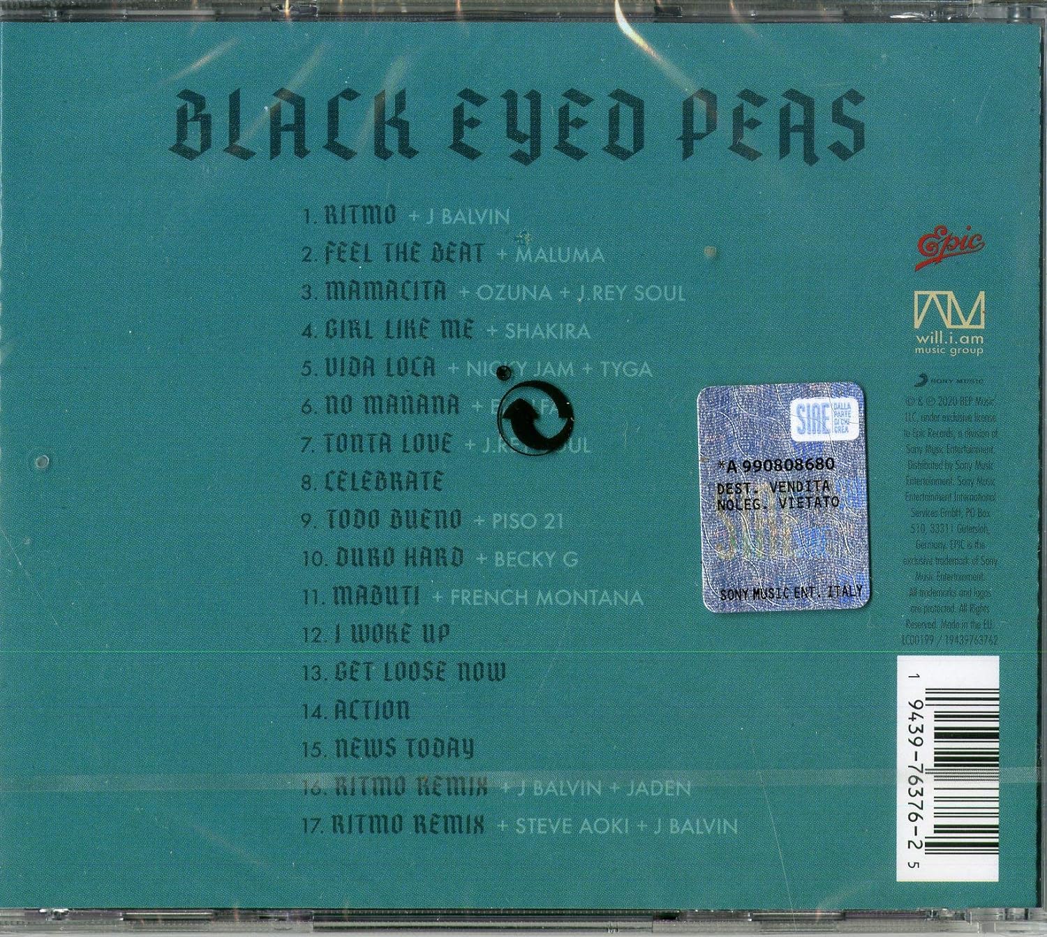 Translation | Black Eyed Peas