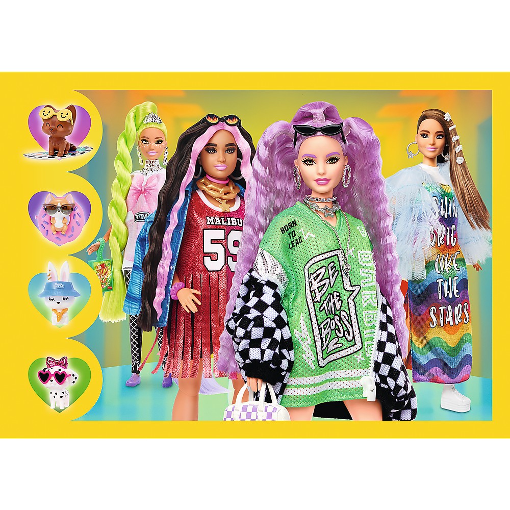 Puzzle 4 in 1 - Barbie - Minunata lume | Trefl - 1 | YEO