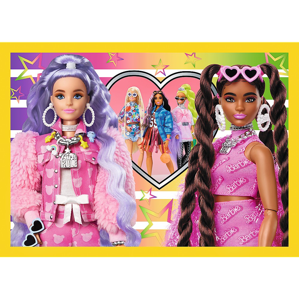 Puzzle 4 in 1 - Barbie - Minunata lume | Trefl - 2 | YEO