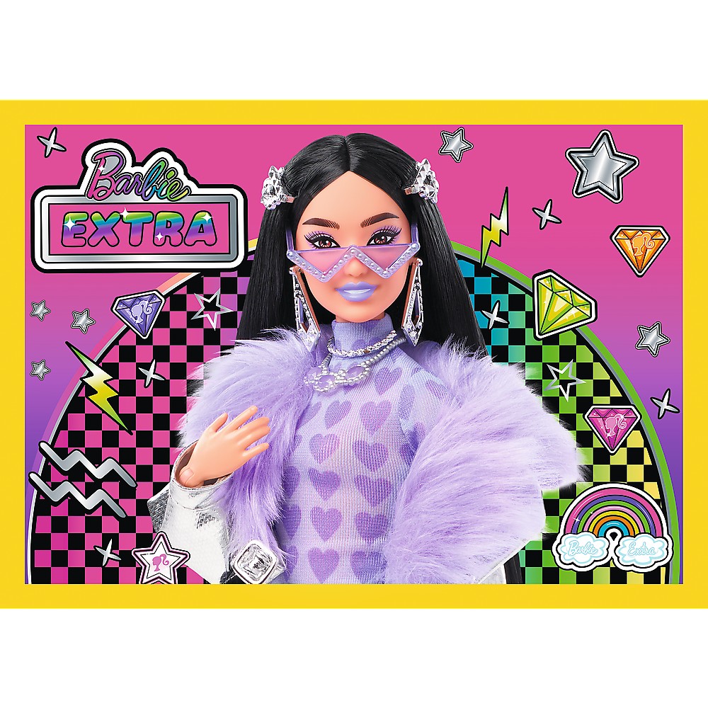 Puzzle 4 in 1 - Barbie - Minunata lume | Trefl - 3 | YEO