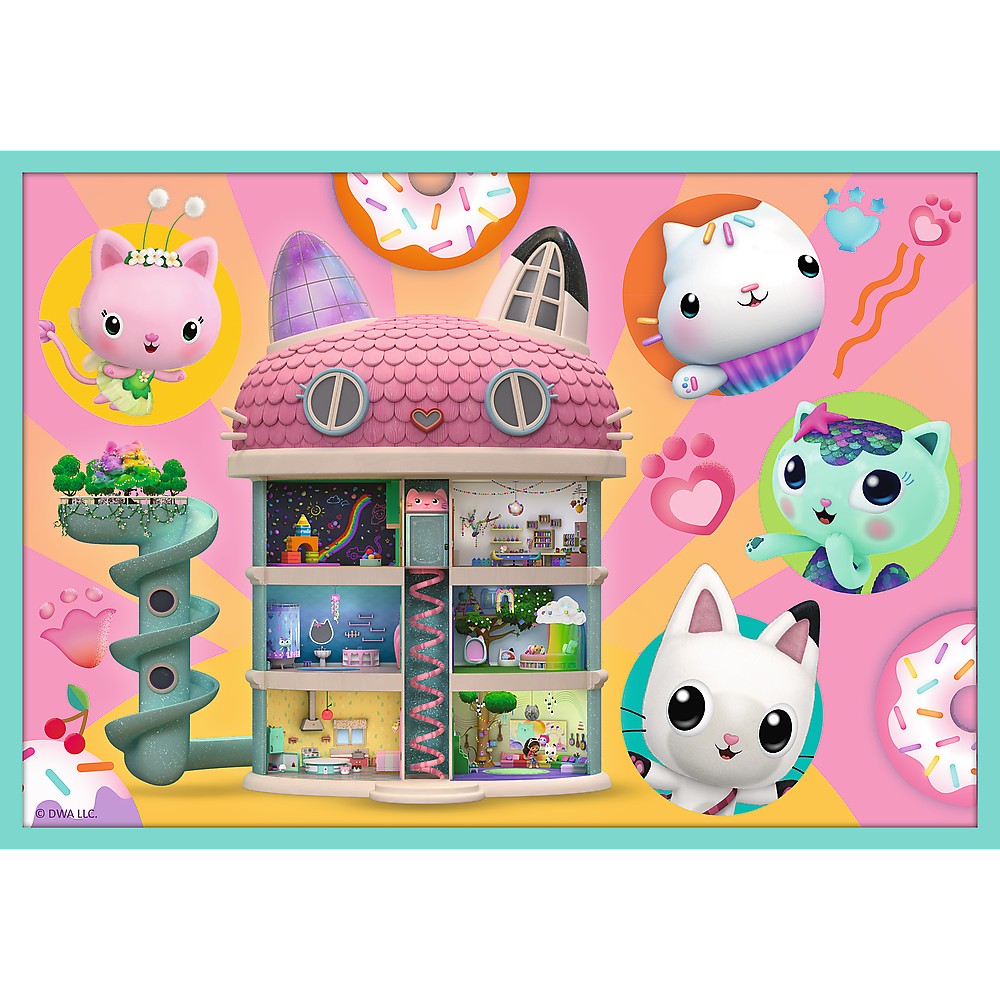 Puzzle 10 in 1 - Gabbys Dollhouse - In universul lui Gabby | Trefl - 5 | YEO