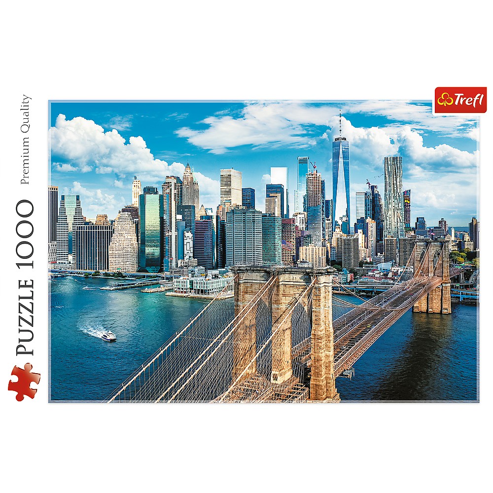 Puzzle 1000 piese - Brooklyn Bridge | Trefl - 2