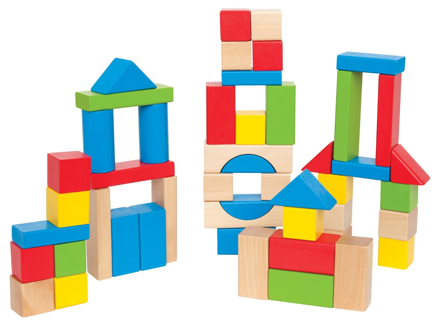 Joc - Hape Maple Block Set - 50 piese | Hape - 1 | YEO