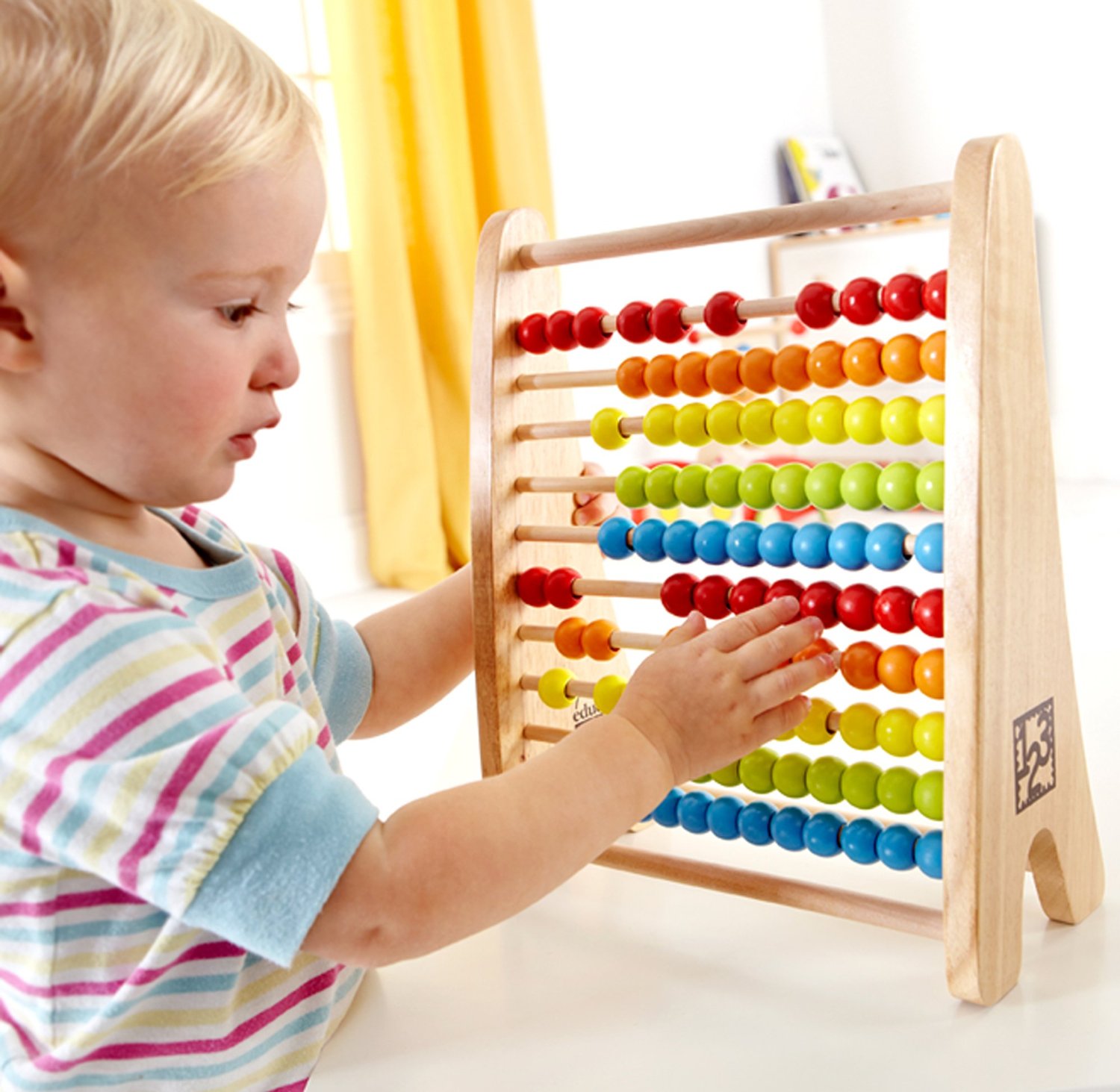  Rainbow Bead Abacus | Hape 