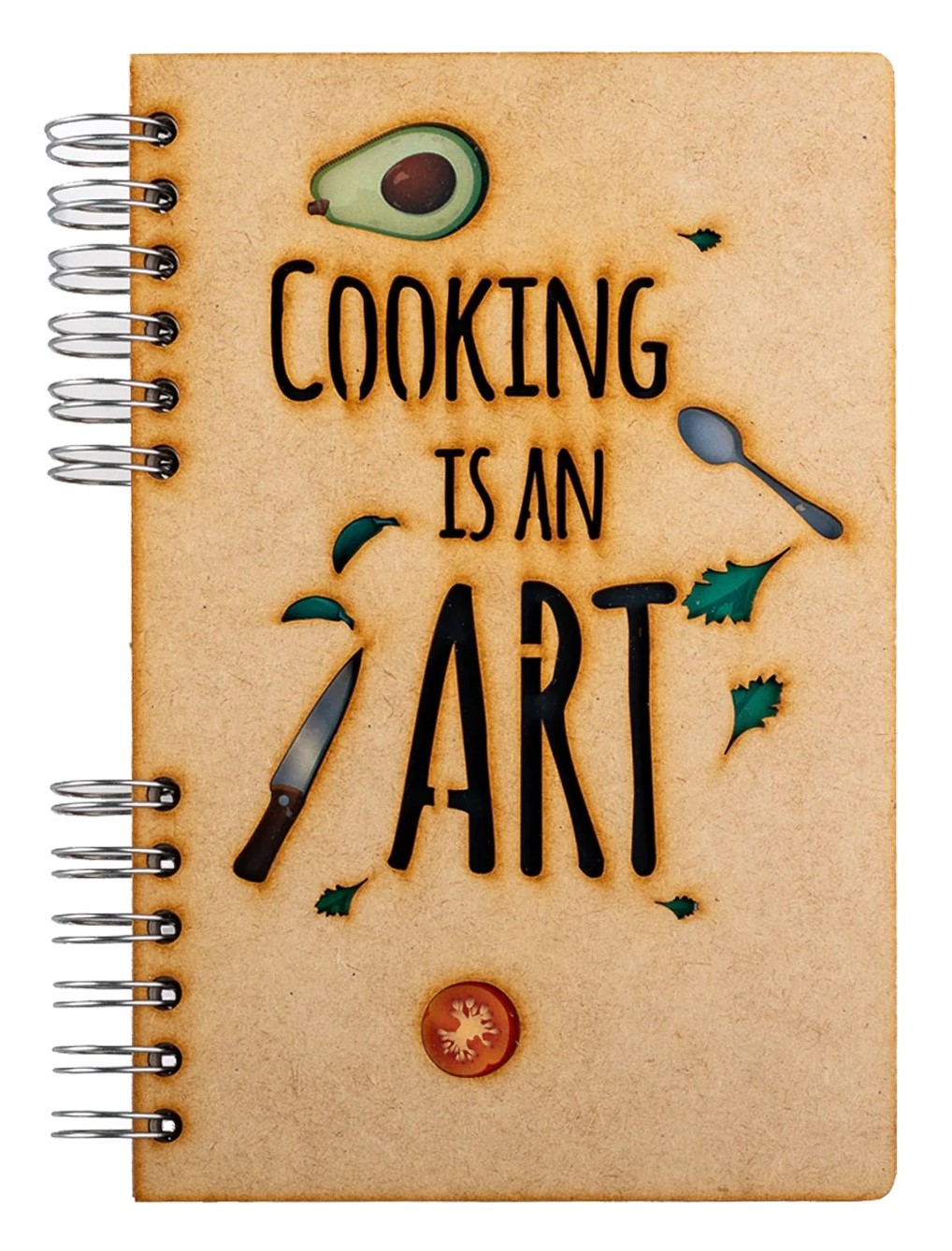 Carnet A6 - Dotted - Cooking Is an Art | KOMONI Amsterdam - 3 | YEO