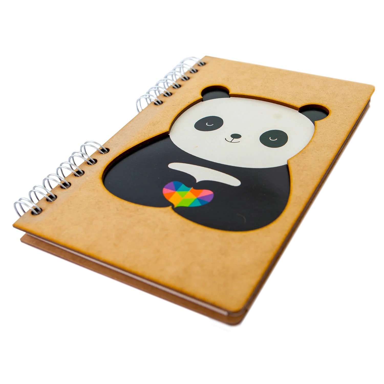 Carnet A6 - Lined - Panda Love | KOMONI Amsterdam