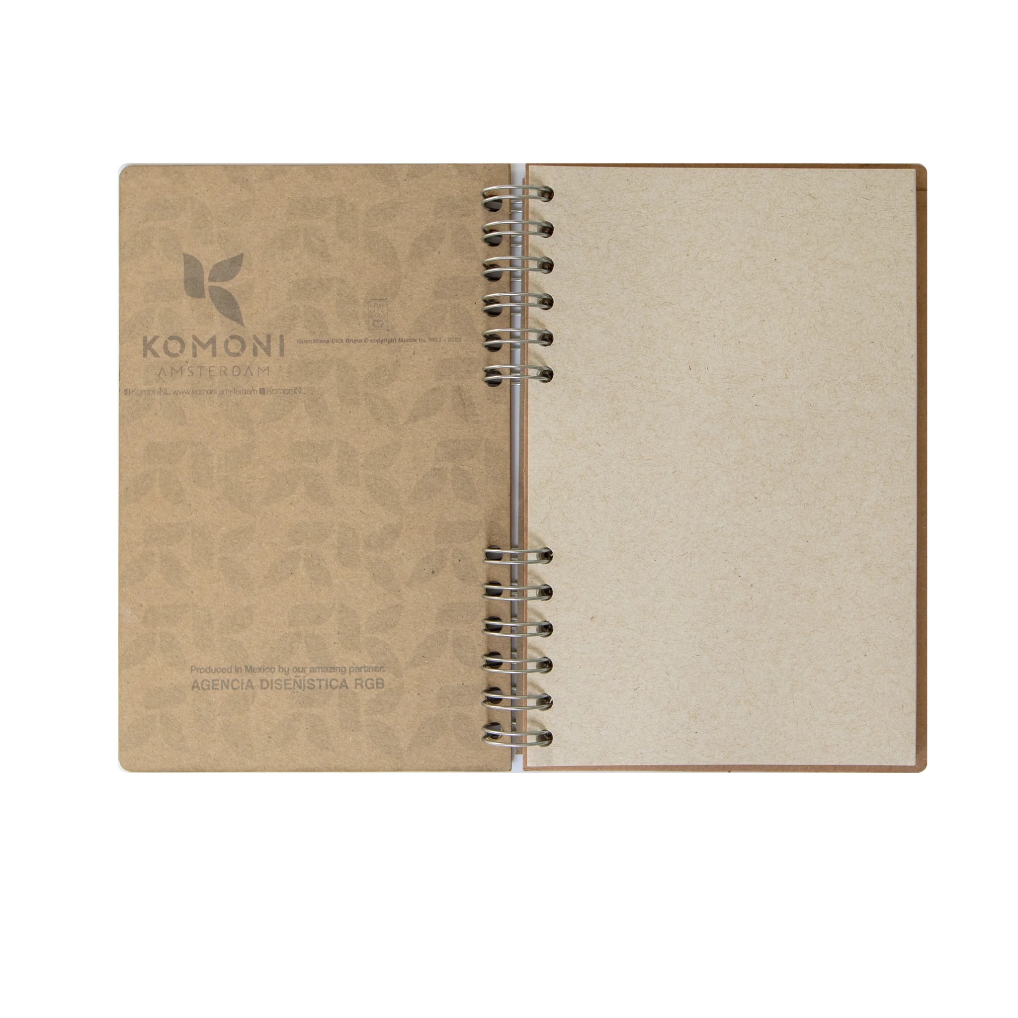 Carnet A6 - Blank - Woo Your Dream | KOMONI Amsterdam