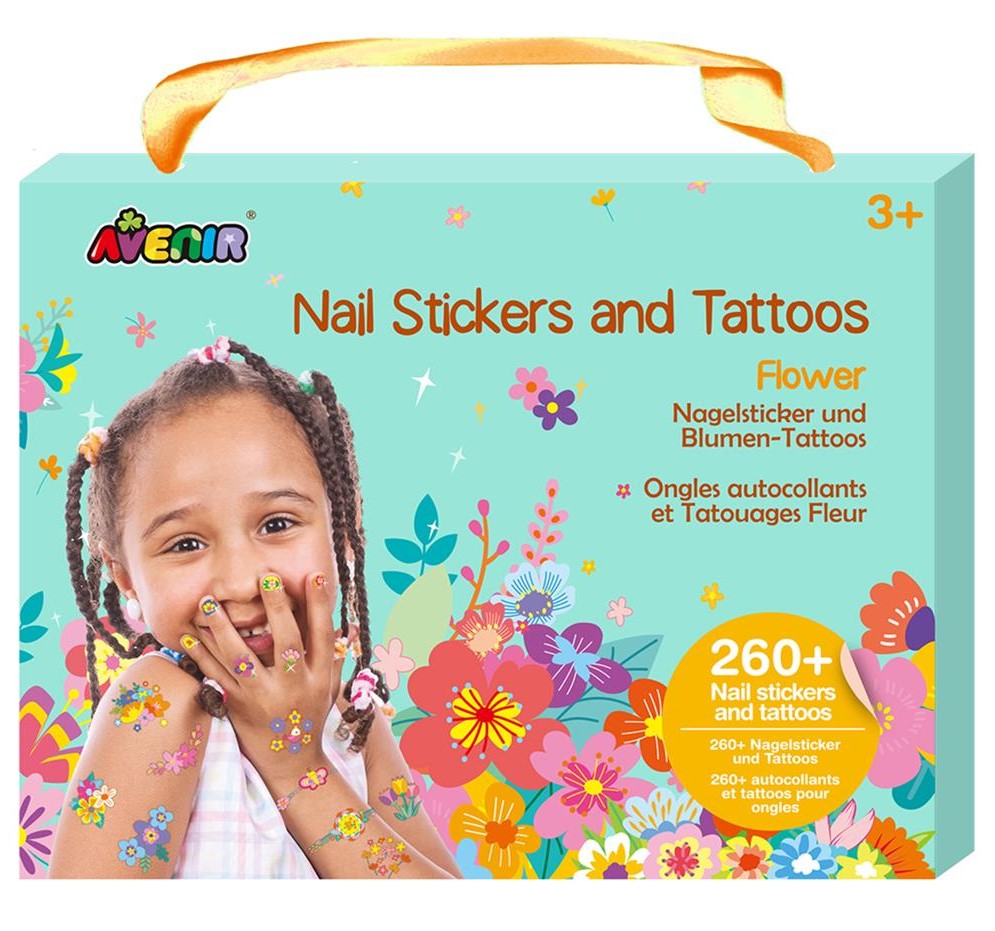 Stickere Pentru Unghii Si Tatuaje - Flori | Avenir