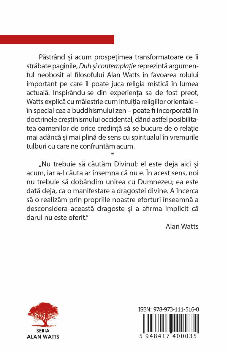 Duh si contemplatie | Alan Watts - 1 | YEO