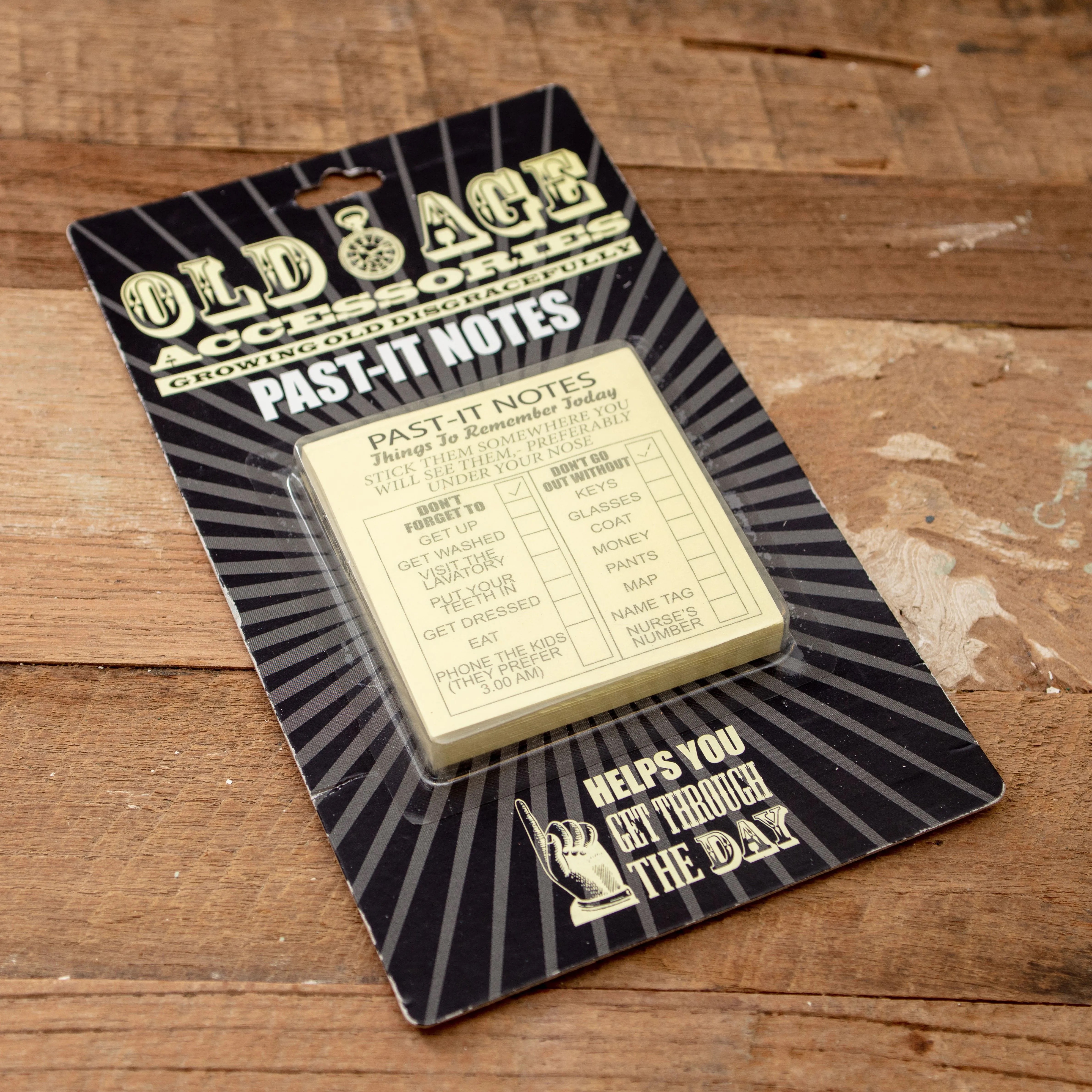 Post-it - Old Age - Past-It Notes | Boxer Gifts - 2 | YEO