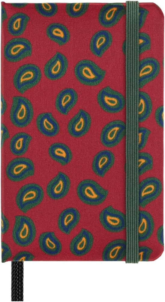 Carnet - Silk Hard Cover with Gift Box - XS, Plain - Bordeaux | Moleskine