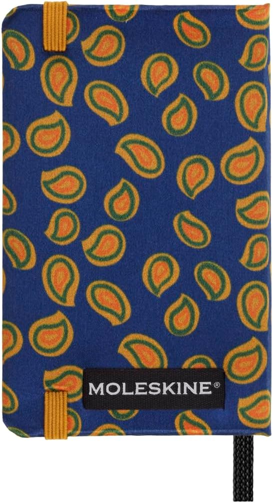 Carnet - Silk Hard Cover with Gift Box - XS, Plain - Blue | Moleskine