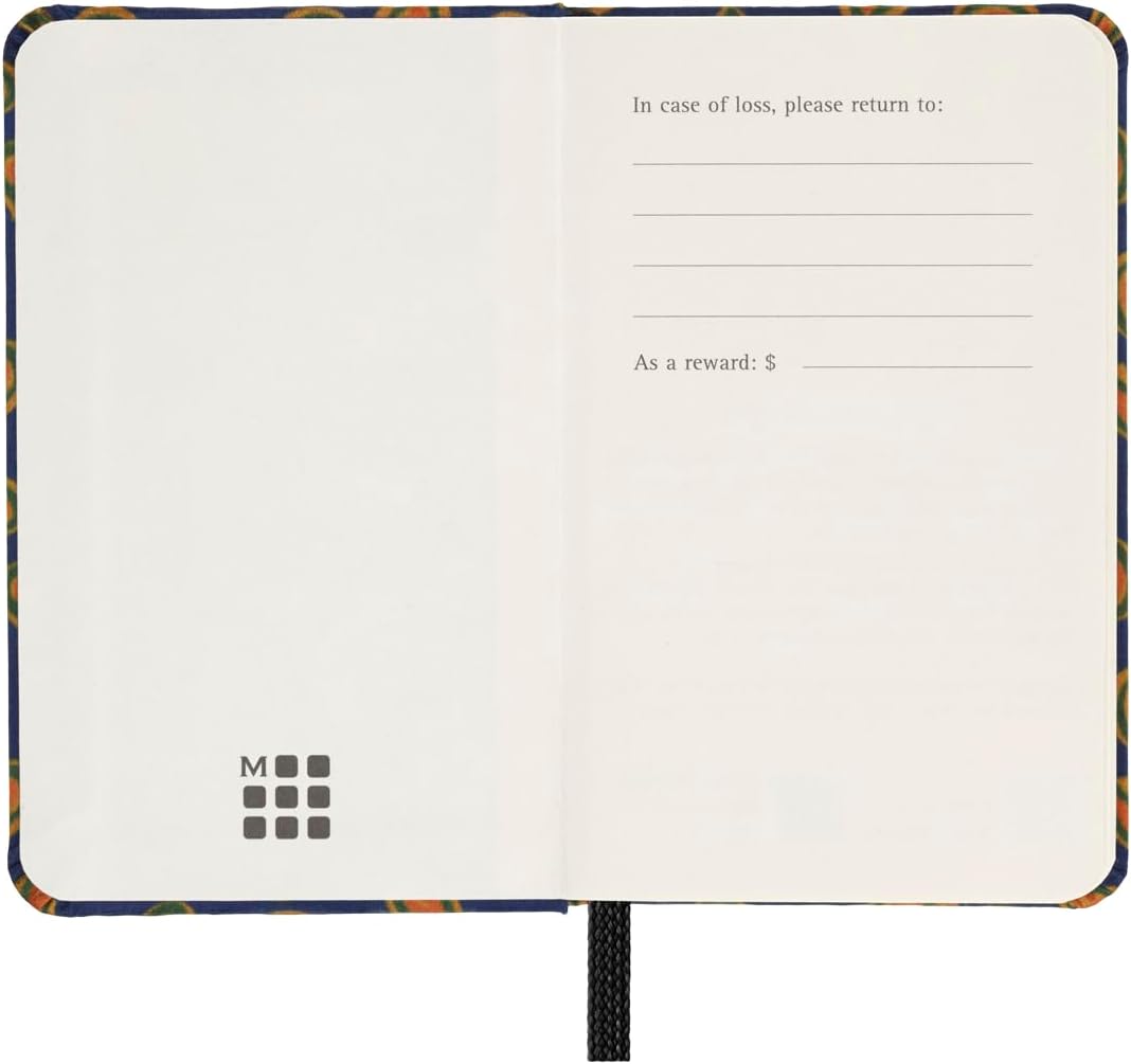 Carnet - Silk Hard Cover with Gift Box - XS, Plain - Blue | Moleskine - 3 | YEO