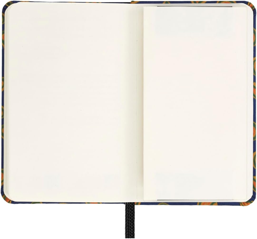 Carnet - Silk Hard Cover with Gift Box - XS, Plain - Blue | Moleskine - 5 | YEO