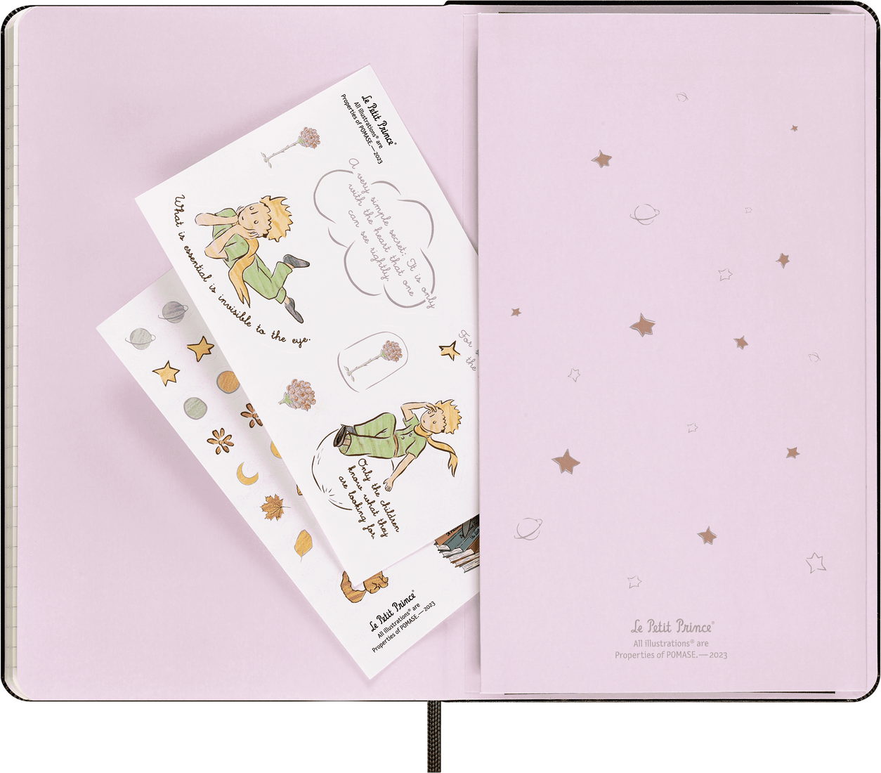 Carnet - Le Petit Prince with Gift Box - Large, Hard Cover, Ruled - Limited Edition | Moleskine - 4 | YEO