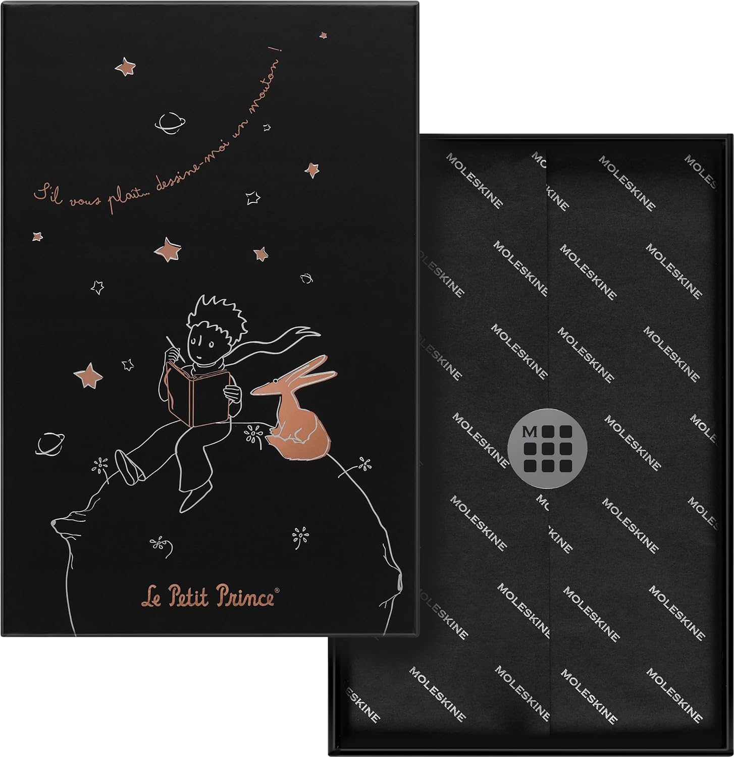 Carnet - Le Petit Prince with Gift Box - Large, Hard Cover, Ruled - Limited Edition | Moleskine - 6 | YEO