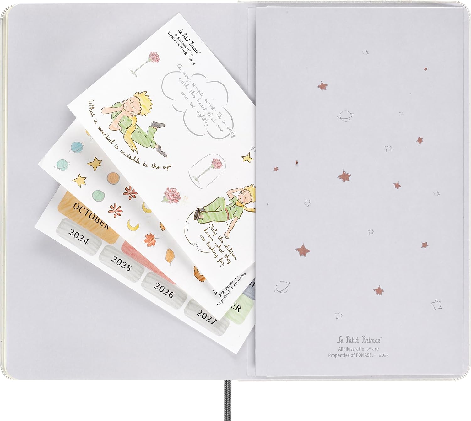 Set 2 carnete - Le Petit Prince with Gift Box - Limited Edition | Moleskine - 5 | YEO