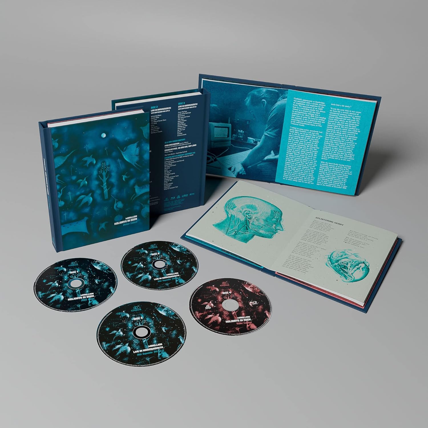 Holidays In Eden (Deluxe Edition - 3CD+Blu-ray) | Marillion