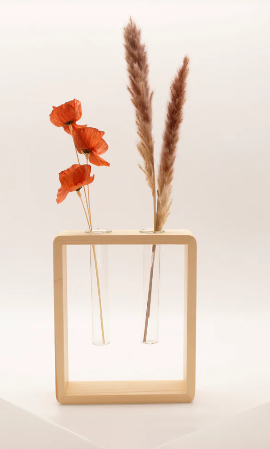 Vaza - Lab Tube Vase Double | Winkee