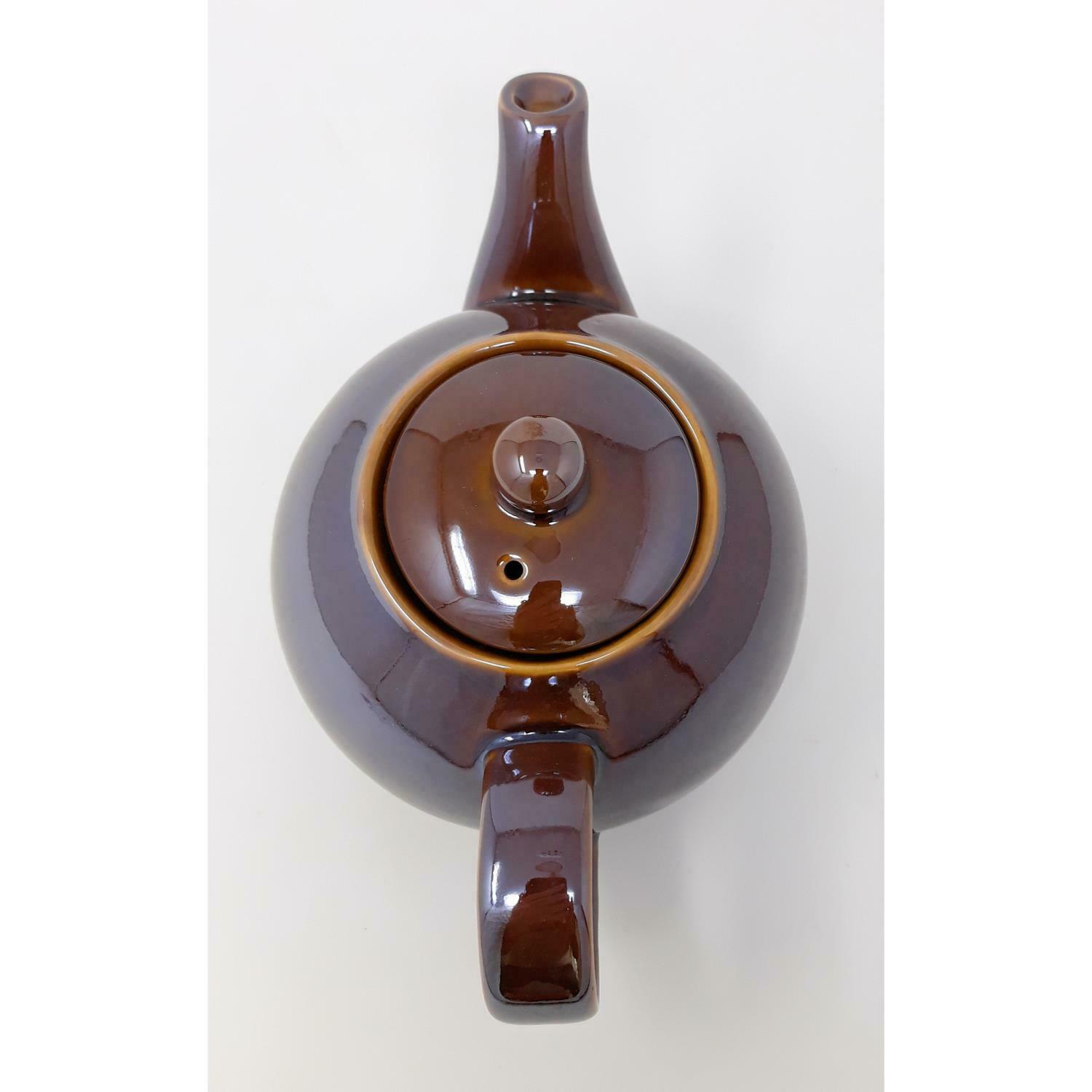 Ceainic-London Pottery Globe- 4 Cup Teapot Oyster Rockingham | Creative Tops
