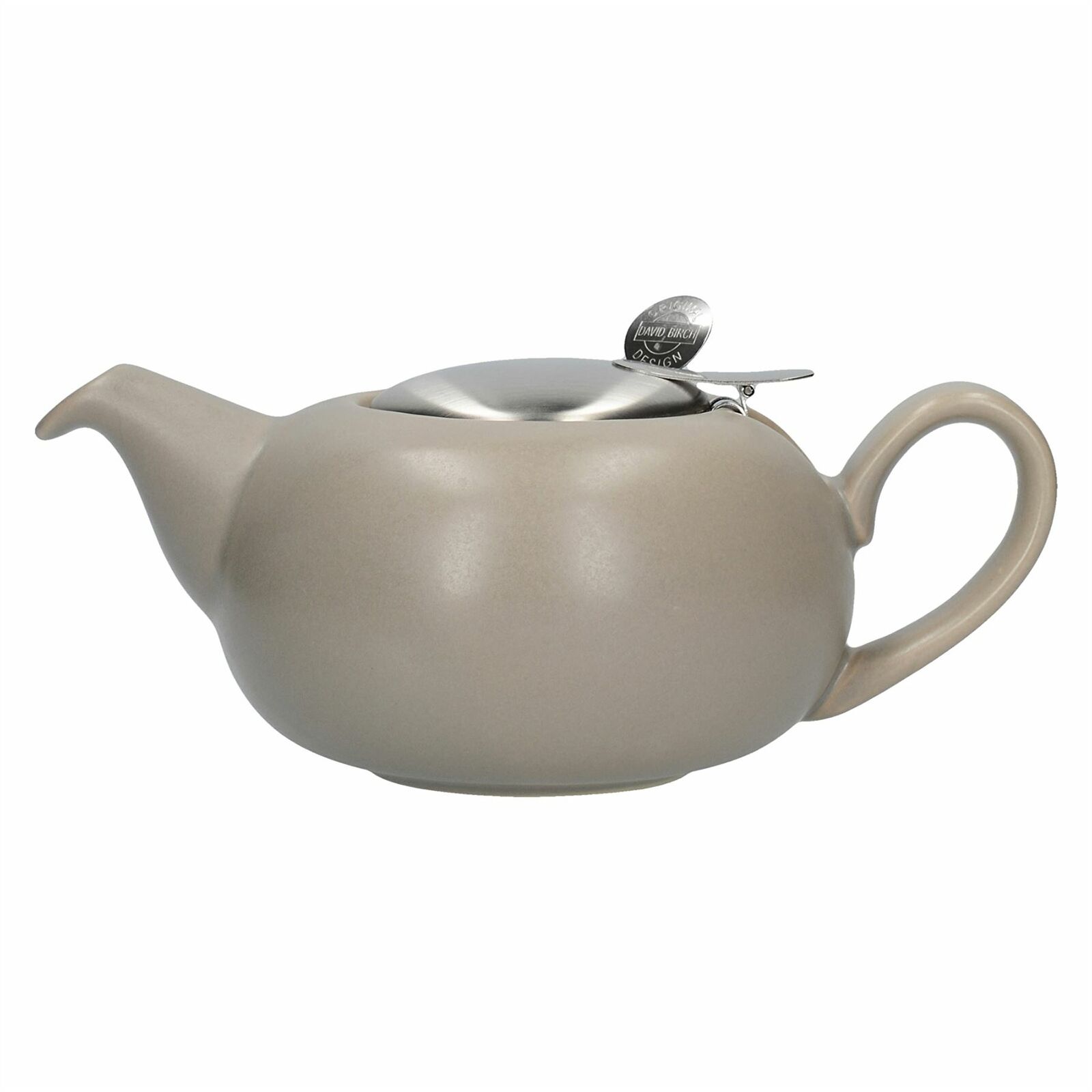 Ceainic-London Pottery Pebble- Filter 2 Cup Teapot Matt Putty