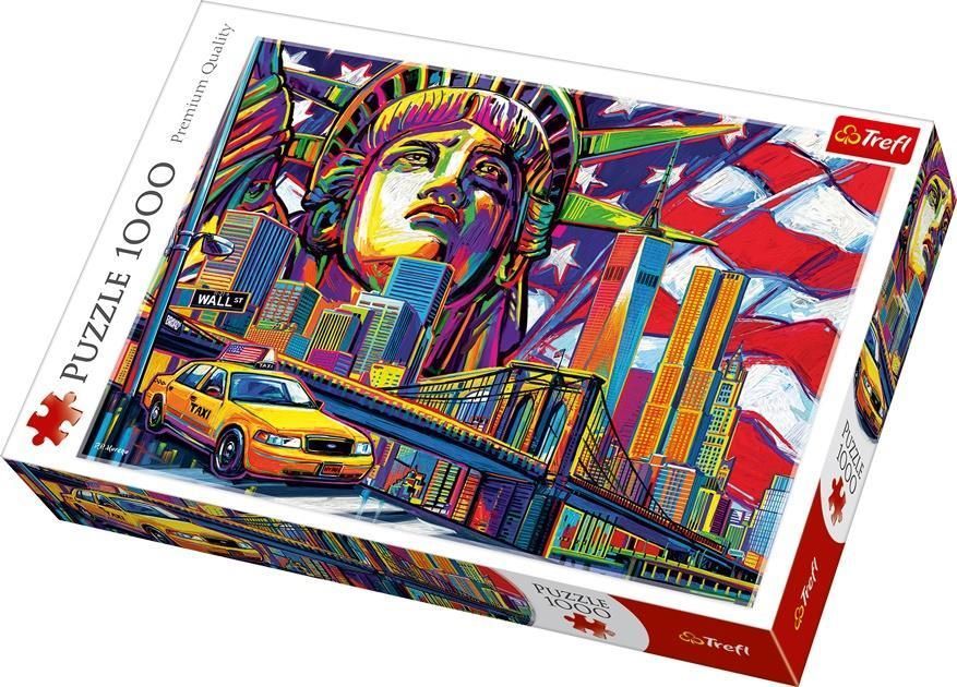 Puzzle 1000 piese - Colours of New York | Trefl