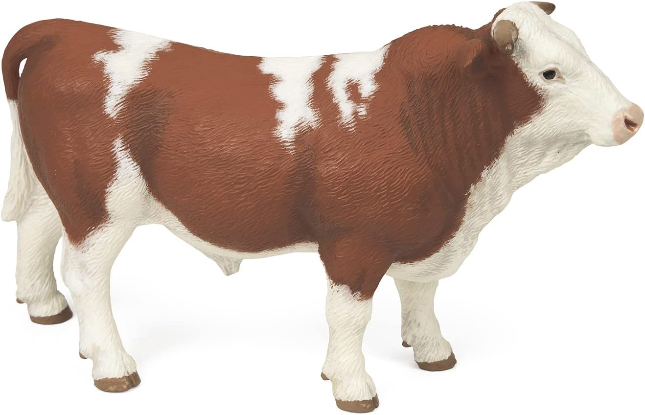 Figurina - Farmyard Friends - Simmental bull | Papo