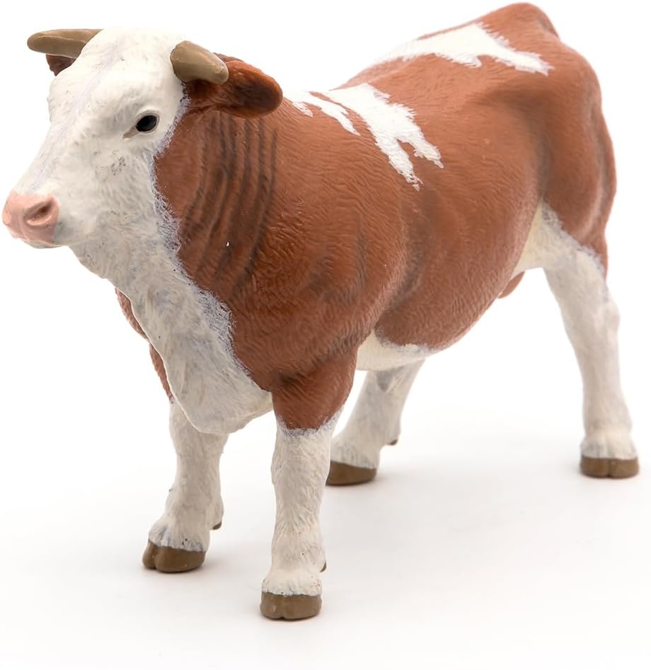 Figurina - Farmyard Friends - Simmental bull | Papo - 4 | YEO