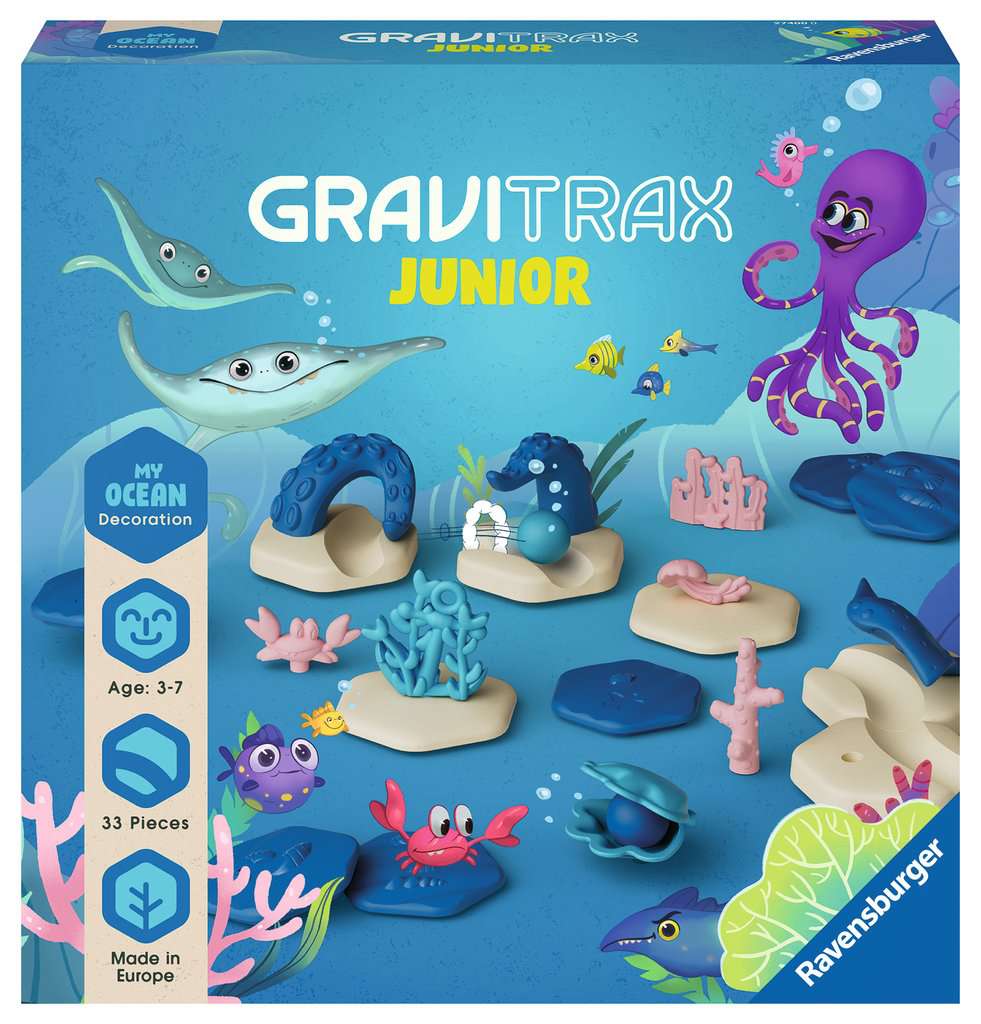 Set de constructie - GraviTrax Junior - Extensie - My Ocean | Ravensburger - 3 | YEO