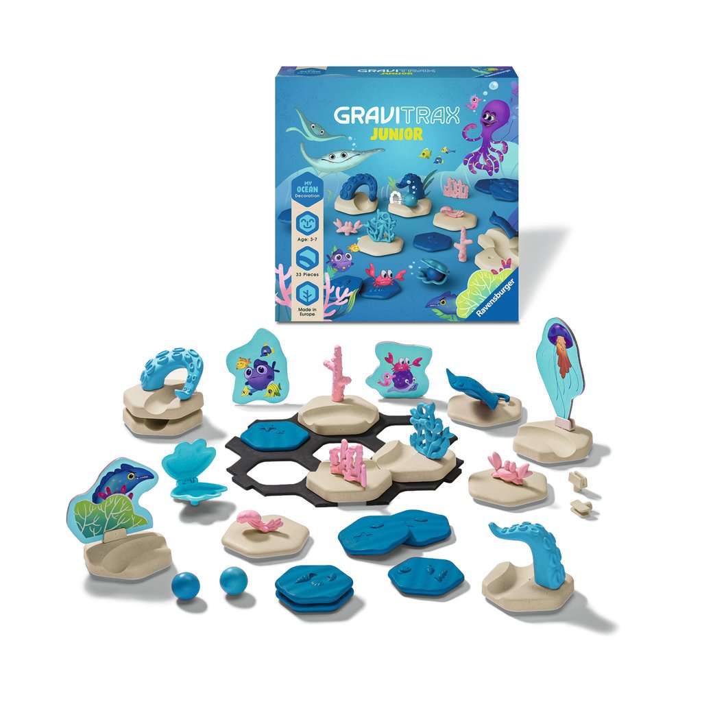 Set de constructie - GraviTrax Junior - Extensie - My Ocean | Ravensburger - 1 | YEO