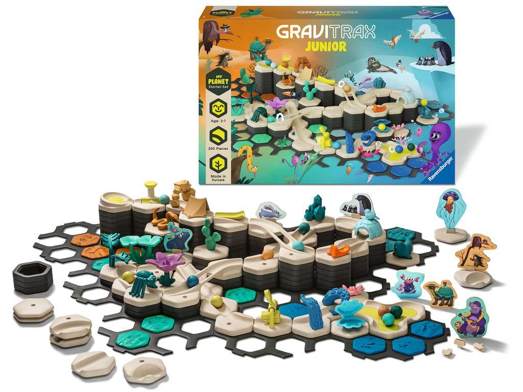 Set de constructie - GraviTrax Junior - Starter - My Planet | Ravensburger - 1 | YEO