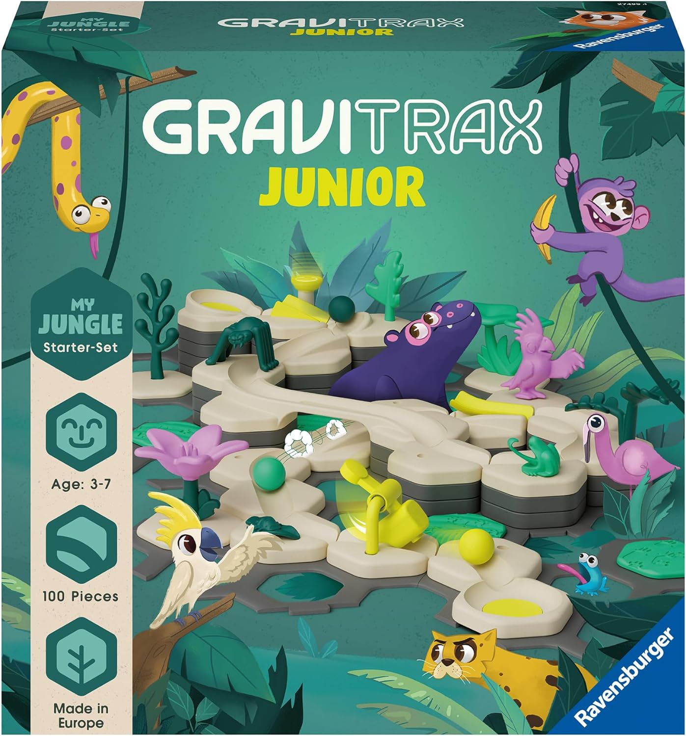 Set de constructie - GraviTrax Junior - Starter - My Jungle | Ravensburger