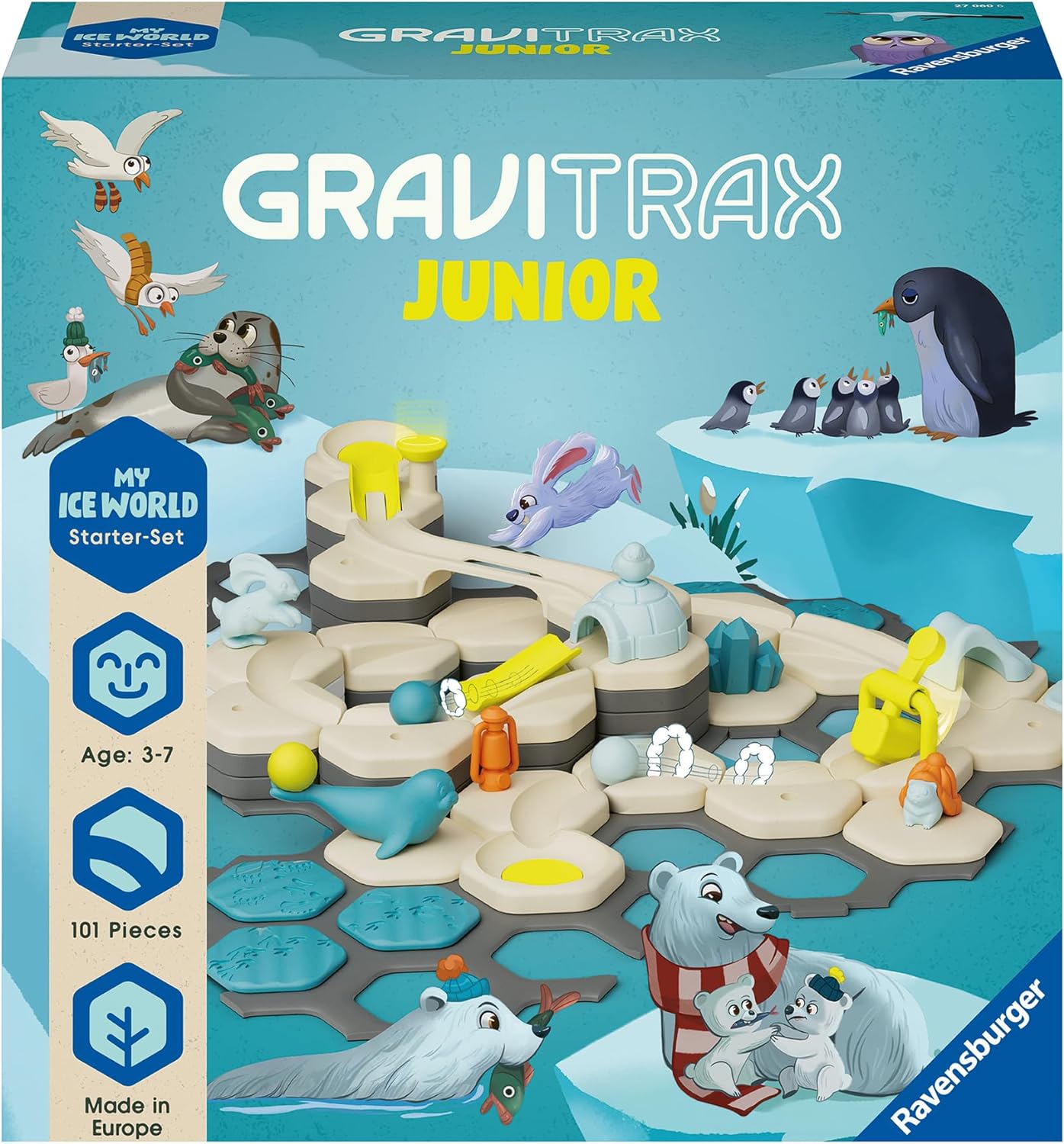 Set de constructie - GraviTrax Junior - Starter - My Ice World | Ravensburger