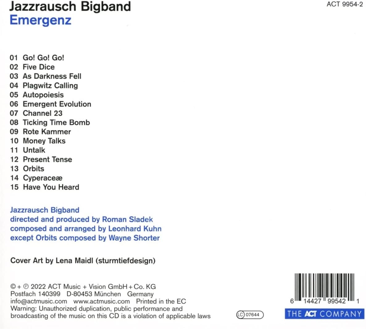 Emergenz | Jazzrausch Bigband