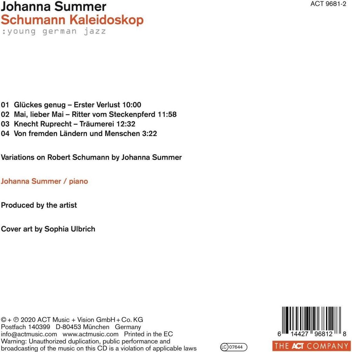 Schumann Kaleidoskop | Johanna Summer