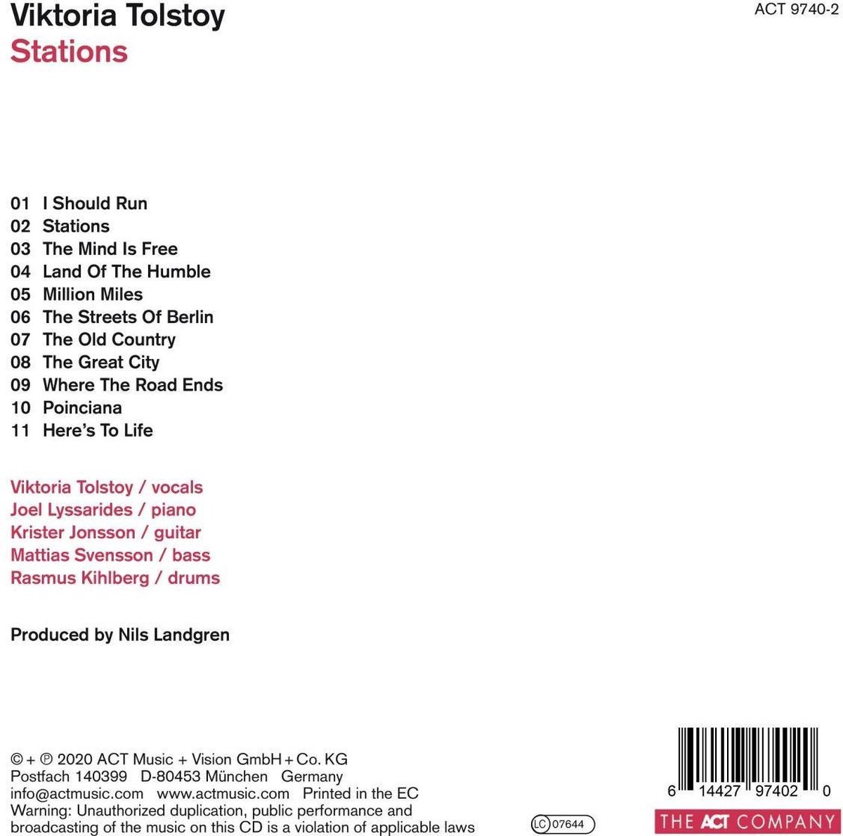 Stations | Viktoria Tolstoy