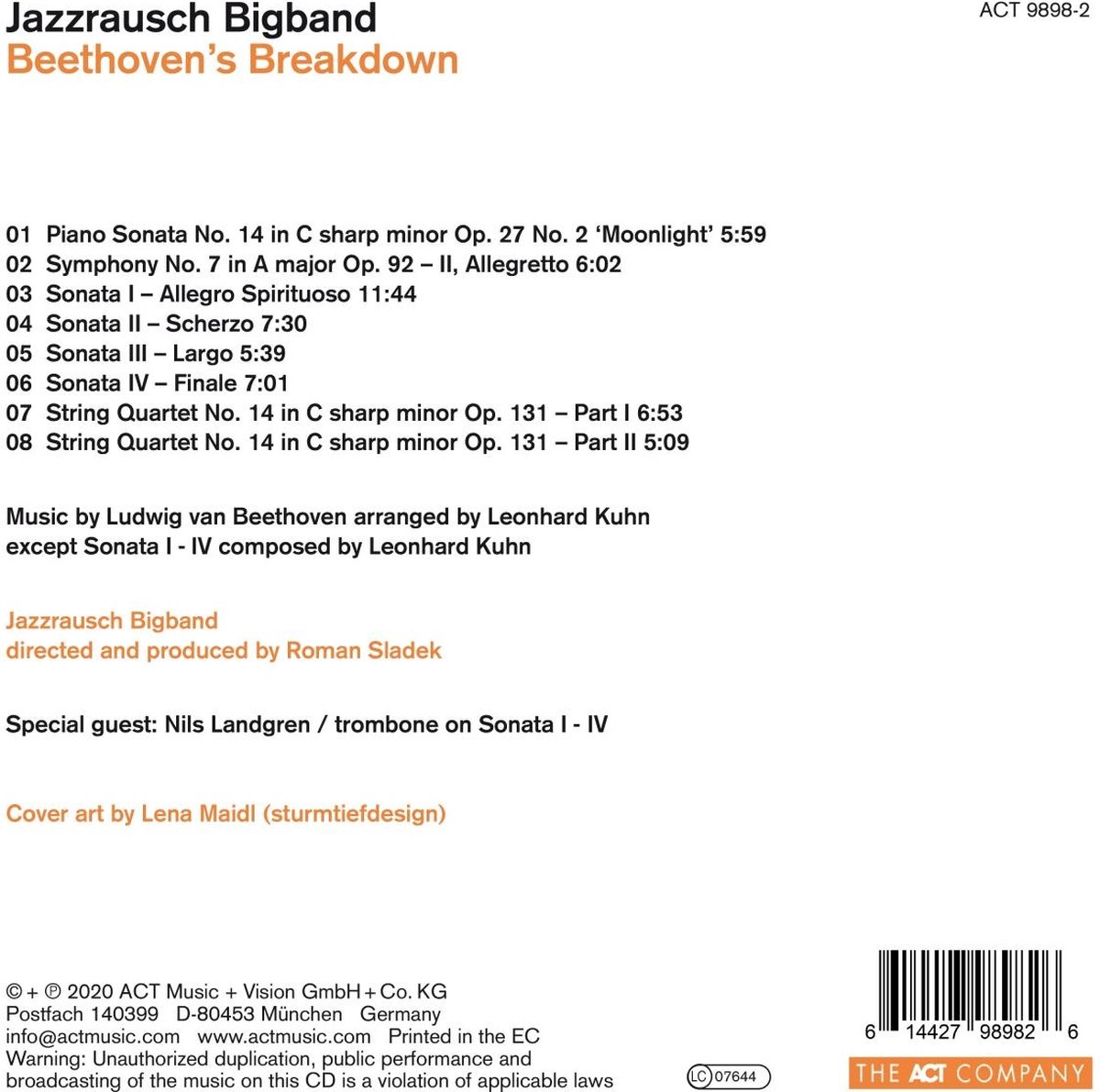 Beethoven\'s Breakdown | Jazzrausch Bigband