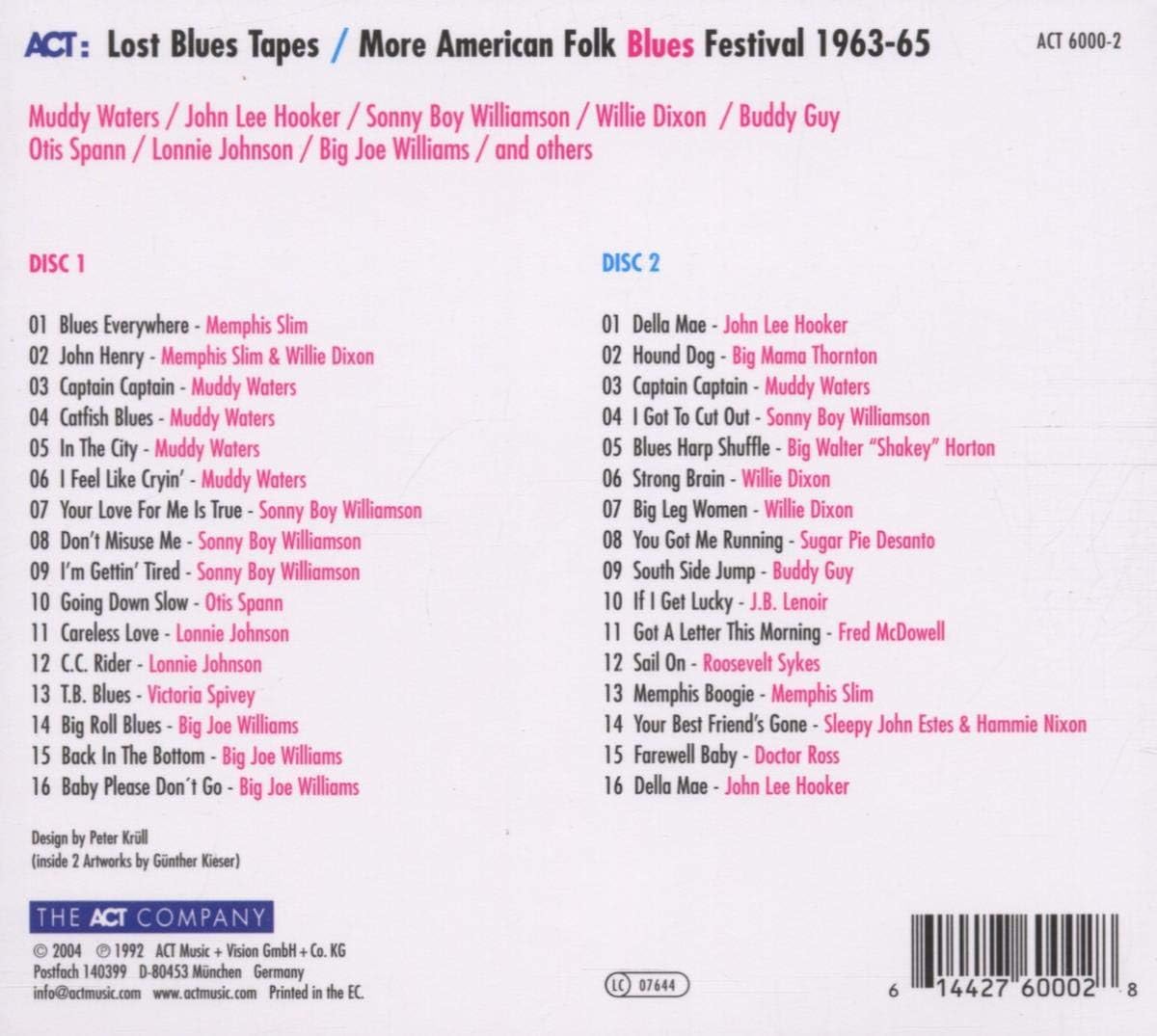 Lost Blues Tapes / More American Folk Blues Festival 1963-65 | Various Artists